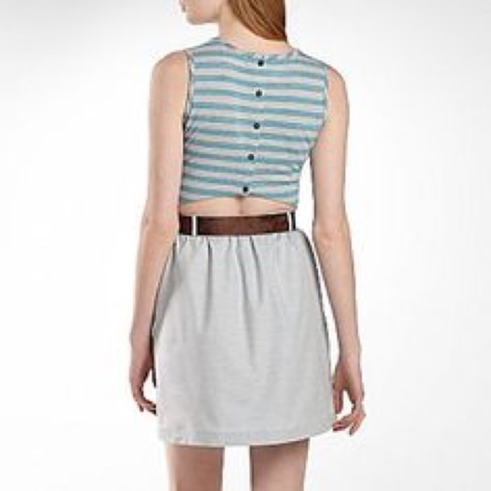 I heart Ronson Back Cutout Dress, XS
